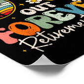 Die Lehrerin Ret. von Groovy School's Out Forever Poster (Ecke)