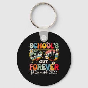 Die Lehrerin Ret. von Groovy School's Out Forever Schlüsselanhänger