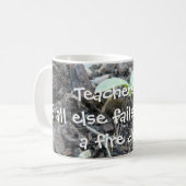 Die Lehrerregel Kaffeetasse (Vorderseite Links)