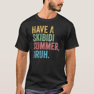 Die Lehrerschule am letzten Tag hat Skibidi Summer T-Shirt