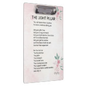 Die leichte Säule - erwachende Gedichte Klemmbrett (Rechts)