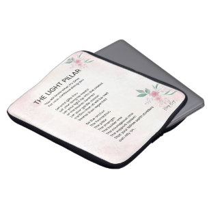 Die leichte Säule - erwachende Gedichte Laptopschutzhülle