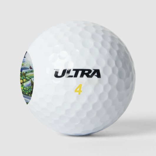 Die leichtere Seite der Lavender Street, Singapur Golfball (Logo)