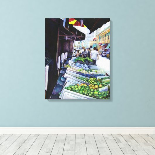 Die leichtere Seite der Lavender Street, Singapur Leinwanddruck (Insitu (Holzboden))