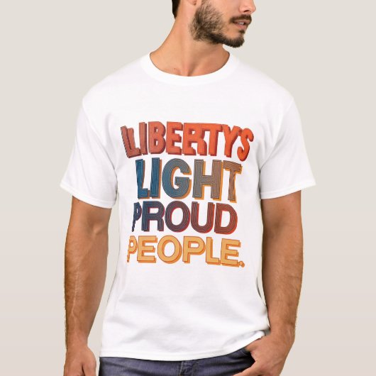 Die leichtgläubigen Menschen der Freiheit T-Shirt (Vorderseite)