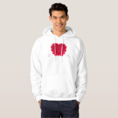Die Leidenschaft der romantischen Liebe Hoodie (Vorne ganz)