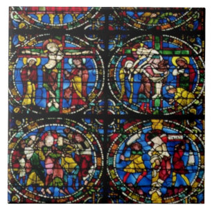 Die Leidenschaft, Lanzettenfenster in der Fliese