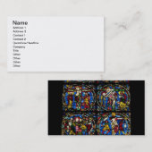 Die Leidenschaft, Lanzettenfenster in der Visitenkarte (Vorne/Hinten)