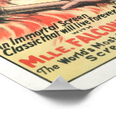 Die Leidenschaft von Joan von Arc Movie Promotiona Poster (Ecke)