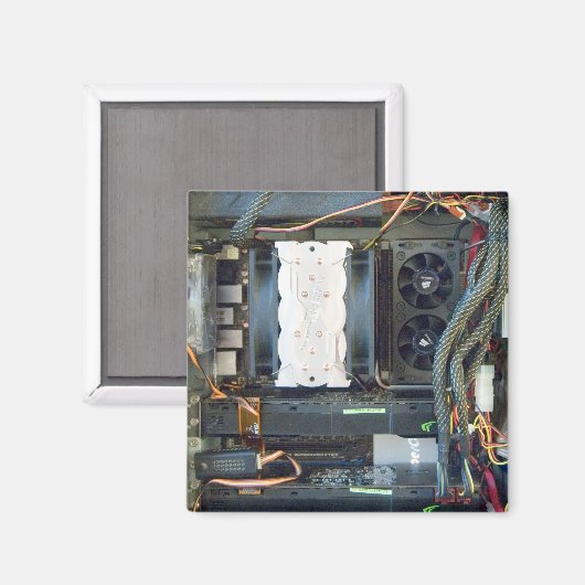 Die Leinwand der Computerausrüstung Magnet (Vorderseite/Rückseite)