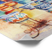 Die Leinwand des Country Store Poster (Ecke)