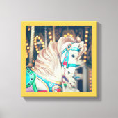 Die Leinwand des gestrichenen Pferdes (Vorderseite)