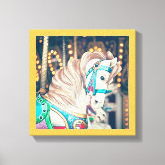 Die Leinwand des gestrichenen Pferdes (Vorderseite)