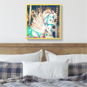 Die Leinwand des gestrichenen Pferdes (Insitu (Schlafzimmer))