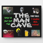 DIE LEINWAND DES MANNES FOTOPLATTE (Vorderseite)