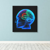 Die Leinwand des menschlichen Gehirns (Insitu (Holzboden))