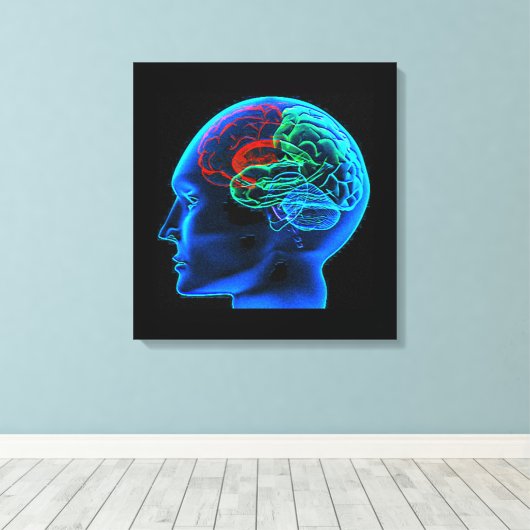 Die Leinwand des menschlichen Gehirns (Insitu (Holzboden))