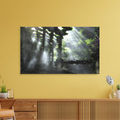 Die Leinwand "Schattierter Pfad" (Insitu (Wohnzimmer))