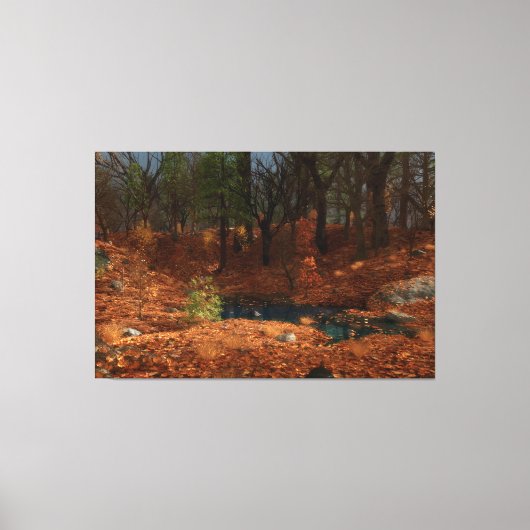 Die Leinwand zum Nachmittag des Jahres (Vorderseite)