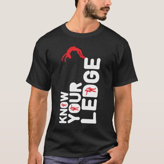 Die Leiste (Schwarzes) T-Shirt (Vorderseite)