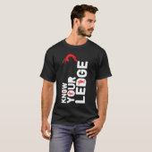 Die Leiste (Schwarzes) T-Shirt (Vorne ganz)
