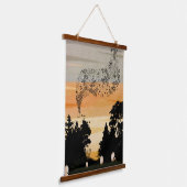 Die Leistung des Abends Wandteppich Mit Holzrahmen (Gewinkelt)