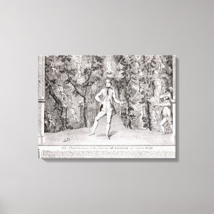 Die Leistungen vom berühmten Leinwanddruck