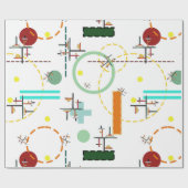 Die Leiter Geschenkpapier (Flach)