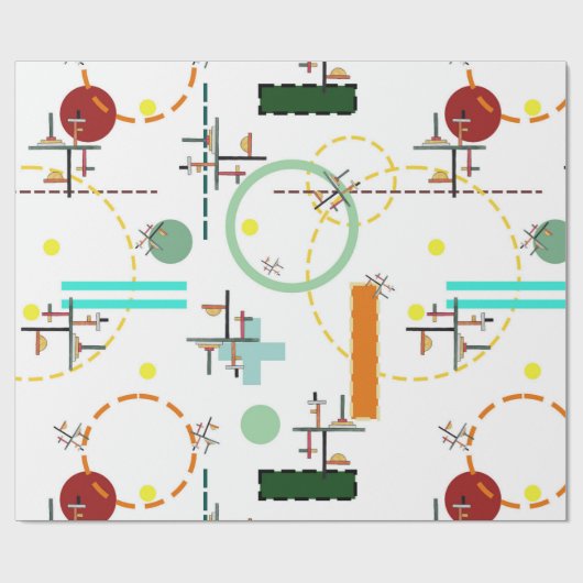 Die Leiter Geschenkpapier (Flach)