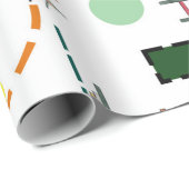 Die Leiter Geschenkpapier (Rolleneckpunkt)