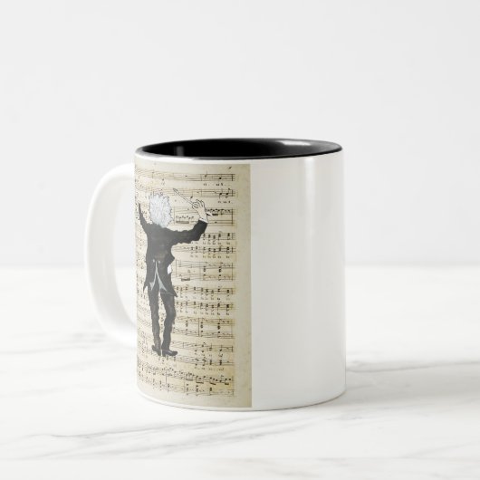 Die Leiter-Tasse Zweifarbige Tasse (Vorderseite Links)
