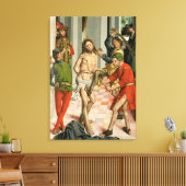 Die Leitlinie Leinwanddruck (Insitu (Wohnzimmer))