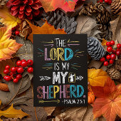 Die Leitlinien für die Hirten Postkarte