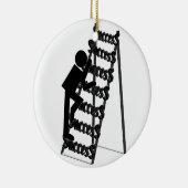 Die Leitung des Erfolgs Keramik Ornament (Rechts)