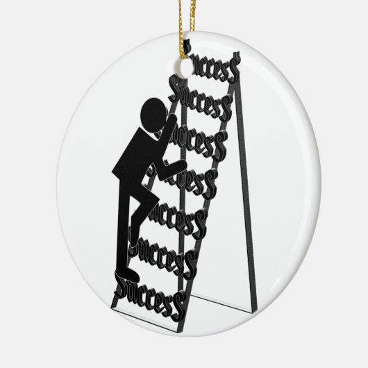 Die Leitung des Erfolgs Keramik Ornament (Links)