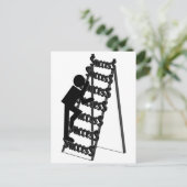 Die Leitung des Erfolgs Postkarte (Stehend Vorderseite)