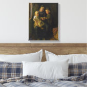 Die Lektion der Leser Leinwanddruck (Insitu (Schlafzimmer))