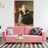 Die Lektion der Leser Leinwanddruck (Insitu (Wohnzimmer))