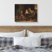 Die Lektion der Leser Leinwanddruck (Insitu (Schlafzimmer))