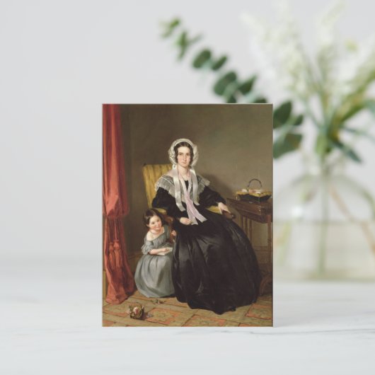 Die Lektion der Leser Postkarte (Stehend Vorderseite)