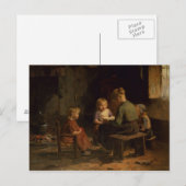 Die Lektion der Leser Postkarte (Vorne/Hinten)