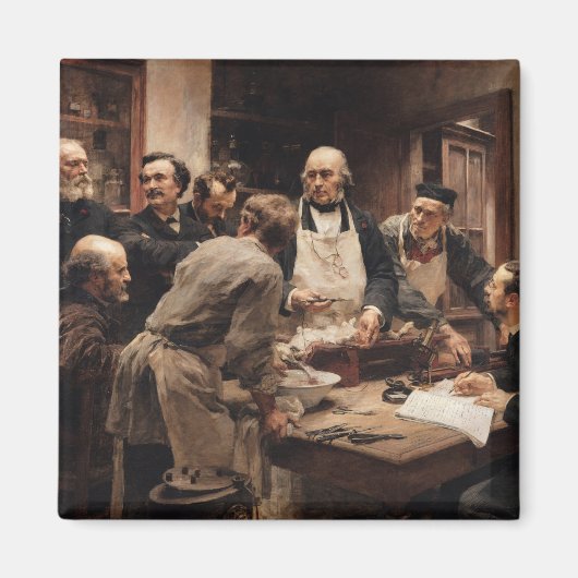 Die Lektion von Claude Bernard Magnet (Vorne)
