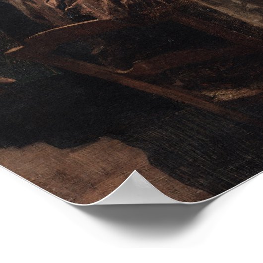 Die Lektion von Claude Bernard Poster (Ecke)