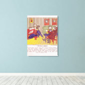 Die Lektion zum Gesang Leinwanddruck (Insitu (Holzboden))