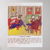 Die Lektion zum Gesang Poster (Vorne)