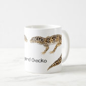Die Leopardgecko-Tasse Kaffeetasse (VorderseiteRechts)