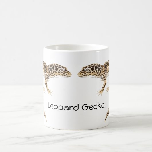 Die Leopardgecko-Tasse Kaffeetasse (Mittel)