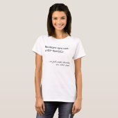 Die Leser sind nicht anti-sozial: T - Shirt (Vorne ganz)