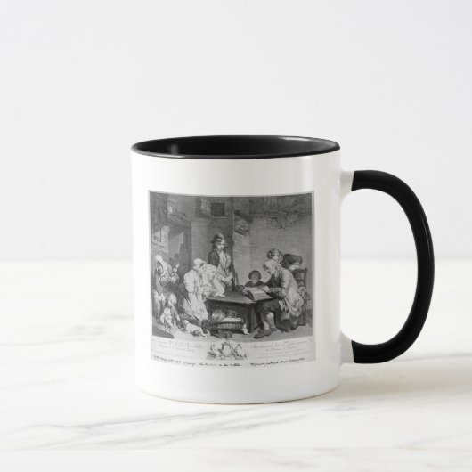 Die Lesung der Bibel Tasse (Rechts)
