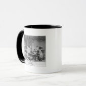 Die Lesung der Bibel Tasse (Vorderseite Links)